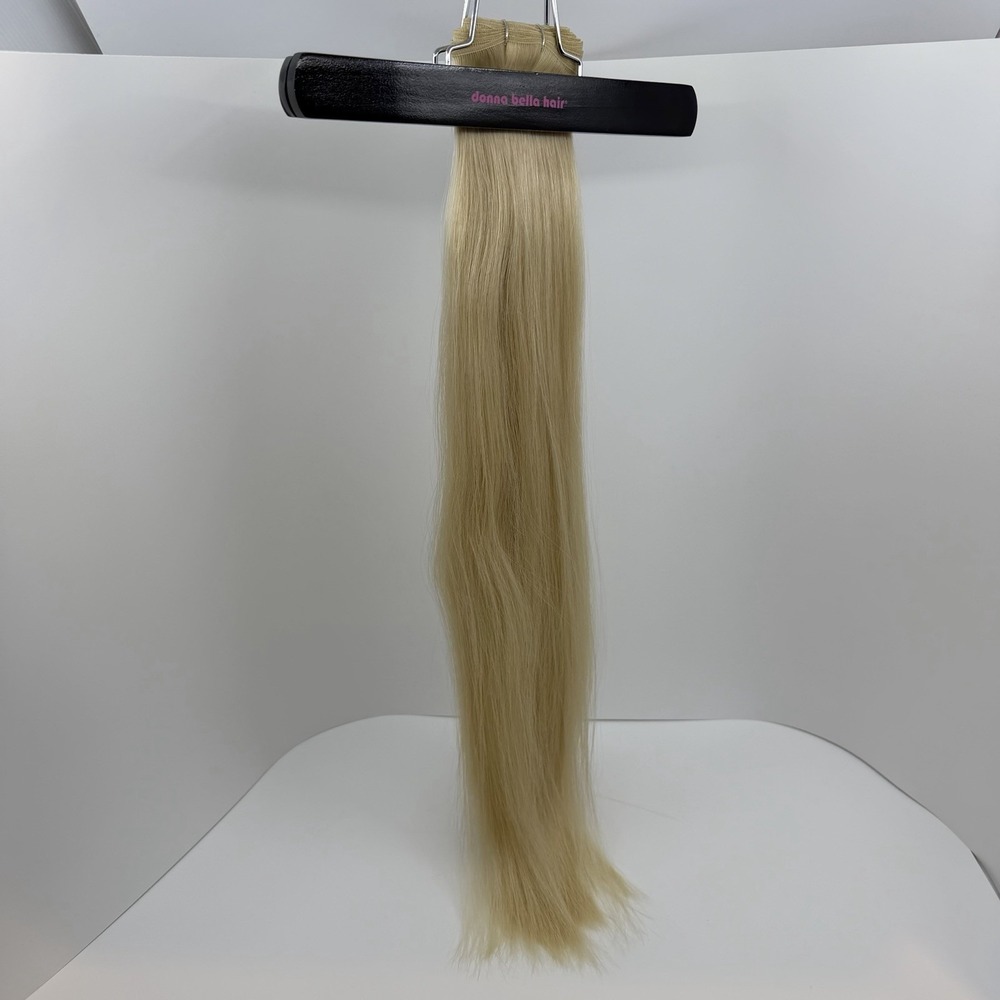 Donna Bella Hybrid Weft Extension Full Pack 22" #11N Platinum Blonde Full Pack